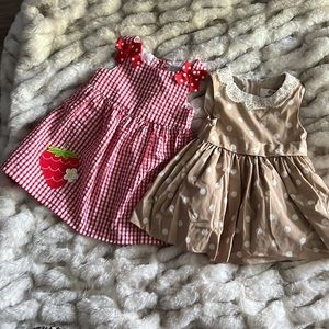 Jason Wu infant dress 12 months/. Summer strawberry dress 12 months